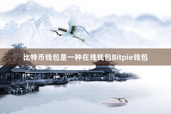 比特币钱包是一种在线钱包Bitpie钱包