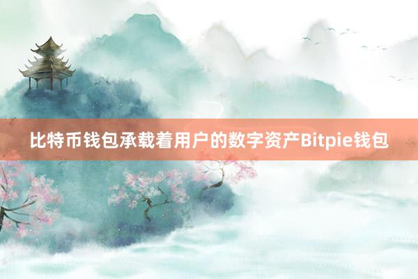 比特币钱包承载着用户的数字资产Bitpie钱包