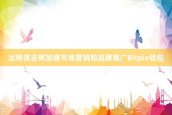 比特派还将加强市场营销和品牌推广Bitpie钱包