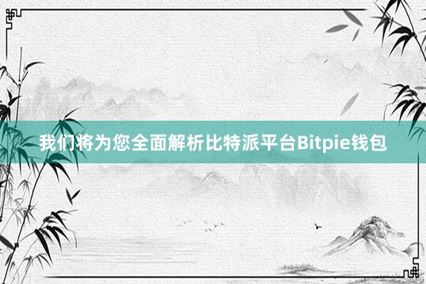 我们将为您全面解析比特派平台Bitpie钱包