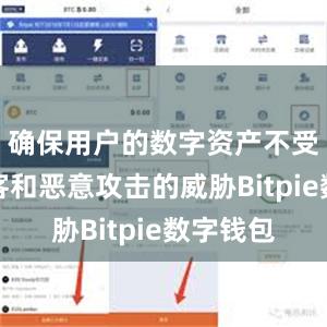 确保用户的数字资产不受网络黑客和恶意攻击的威胁Bitpie数字钱包