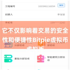 它不仅影响着交易的安全性和便捷性Bitpie虚拟币