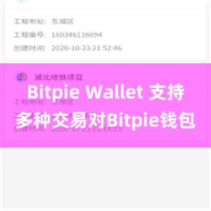 Bitpie Wallet 支持多种交易对Bitpie钱包