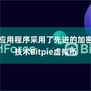 应用程序采用了先进的加密技术Bitpie虚拟币