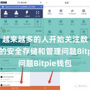 越来越多的人开始关注数字资产的安全存储和管理问题Bitpie钱包