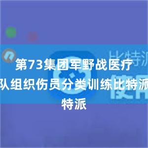 第73集团军野战医疗队组织伤员分类训练比特派