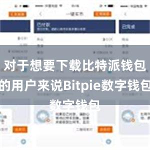 对于想要下载比特派钱包的用户来说Bitpie数字钱包